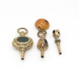 Collection of gold watch key fobs 11.4g