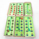 Collection of 6x Subbuteo teams