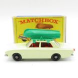 Matchbox 45 Ford Corsair with boat as new MIB