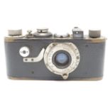 Vintage Leica 1A Rangefinder camera with Leitz Elmar 50mm F/3.5 lens