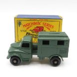 Matchbox Army Wireless Truck 68 as new MIB