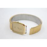 Vintage Gents OMEGA Deville Gold Tone WRISTWATCH Quartz Vintage Gents OMEGA Deville Gold