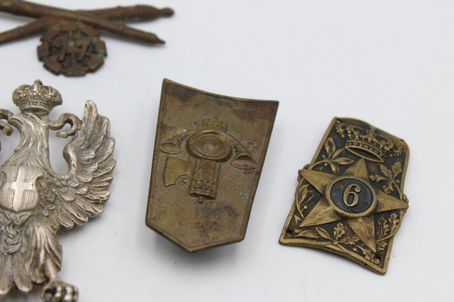 5 x Vintage ITALIAN Fascist Badges Inc WW2 Era Etc In vintage condition Signs of use & wear Please - Image 5 of 7