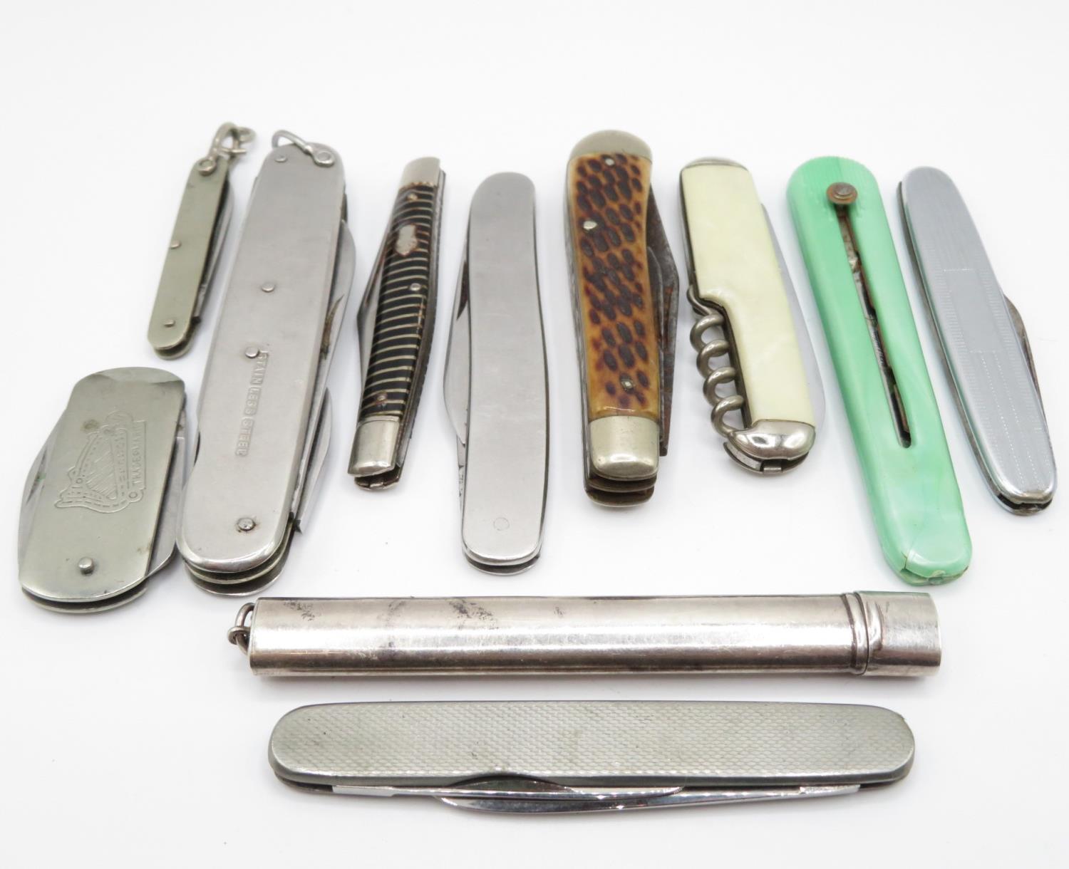 Collection of penknives