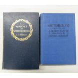 2x hardback books on Northumberland