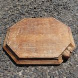 12" Mouseman used chopping board