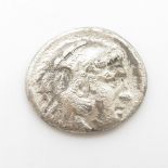 Greek silver 3rd Century Tetra Drachma Alexander the Great