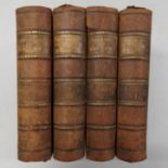 4x heavy leather bound History of England