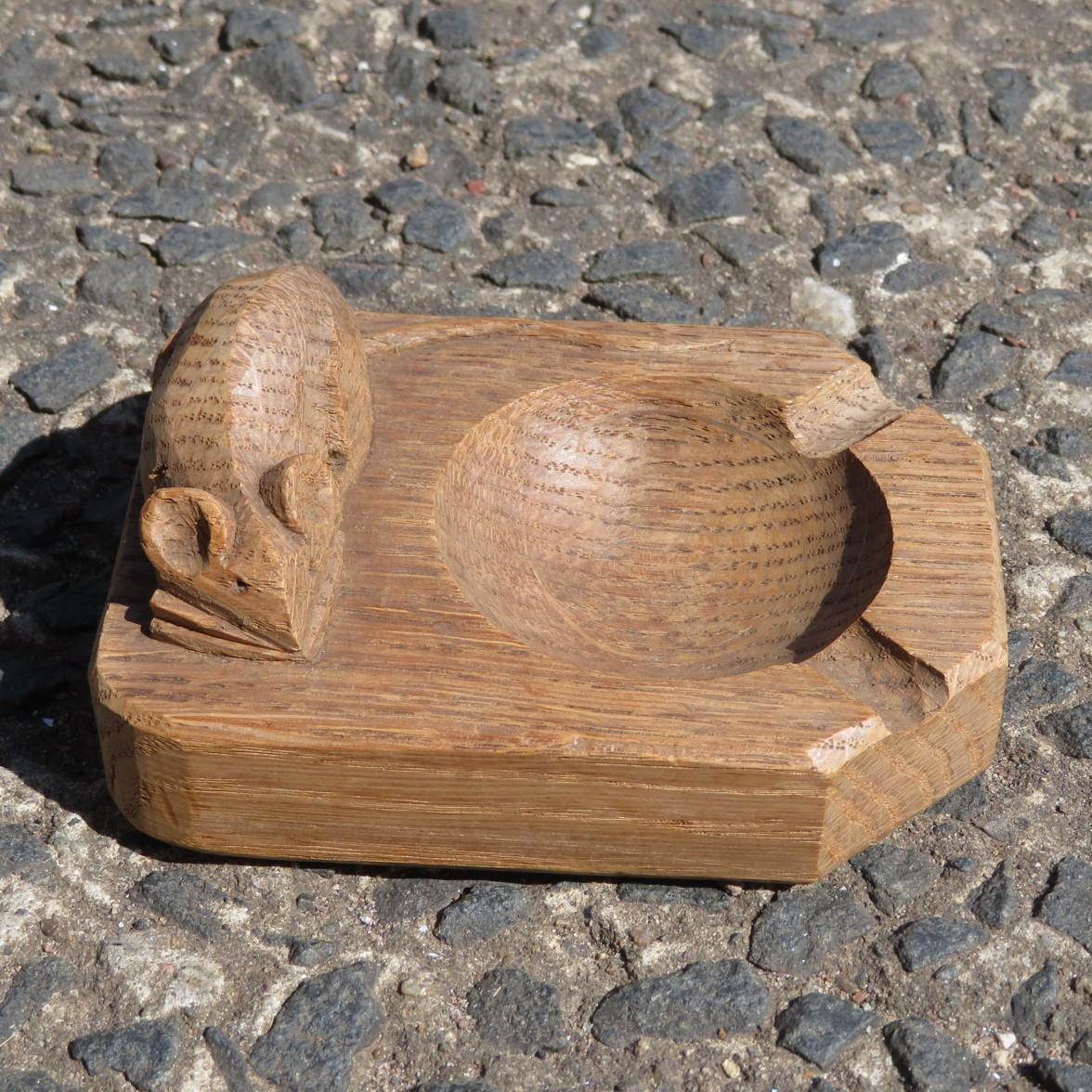 Mouseman ashtray