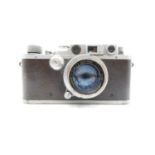 Leica film camera model 3B with Summar 5cm lens working condition