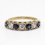 9ct gold ring size M 1.9g