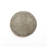 Queen Anne 1708 Edinburgh E Mint sixpence