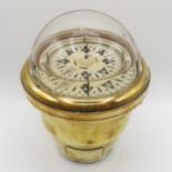 Brass Cestral working ship's compass