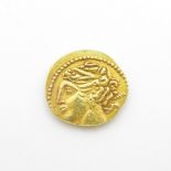 Unresearched gold Greek coin possibly Aurius 8.1g