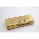 DUNHILL Gold Plated Rolagas Cigarette LIGHTER Swiss Made (74g) UNTESTED In previously owned