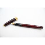 PARKER Sonnet Burgundy Lacquer FOUNTAIN PEN w/ 18ct Gold Nib WRITING PARKER Sonnet Burgundy