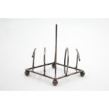 Antique 1910 Birmingham STERLING SILVER Novelty Spell Out 'Toast' Toast Rack 87g Maker - Hukin &