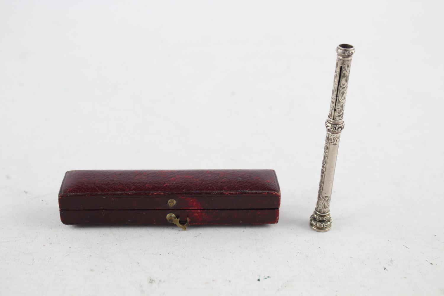 Antique / Vintage .925 STERLING SILVER S.Mordan & Co Propelling Pencil (15g), UNTESTED In