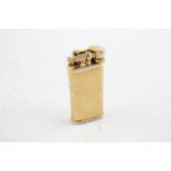 Vintage DUNHILL Unique Gold Plated Lift Arm Cigarette LIGHTER - 239711 (69g) UNTESTED In vintage