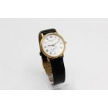 Gents Quality FREDERIQUE CONSTANT GENEVE Gold Tone WRISTWATCH Quartz WORKING Gents Quality