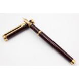 WATERMAN Ideal Brown Lacquer FOUNTAIN PEN w/ 18ct Gold Nib WRITING WATERMAN Ideal Brown Lacquer