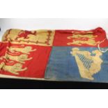 Vintage Genuine large ROYAL STANDARD Flag In vintage condition Signs of use & age Please see