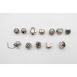 12 X Sterling Silver Pandora Charms (43g)