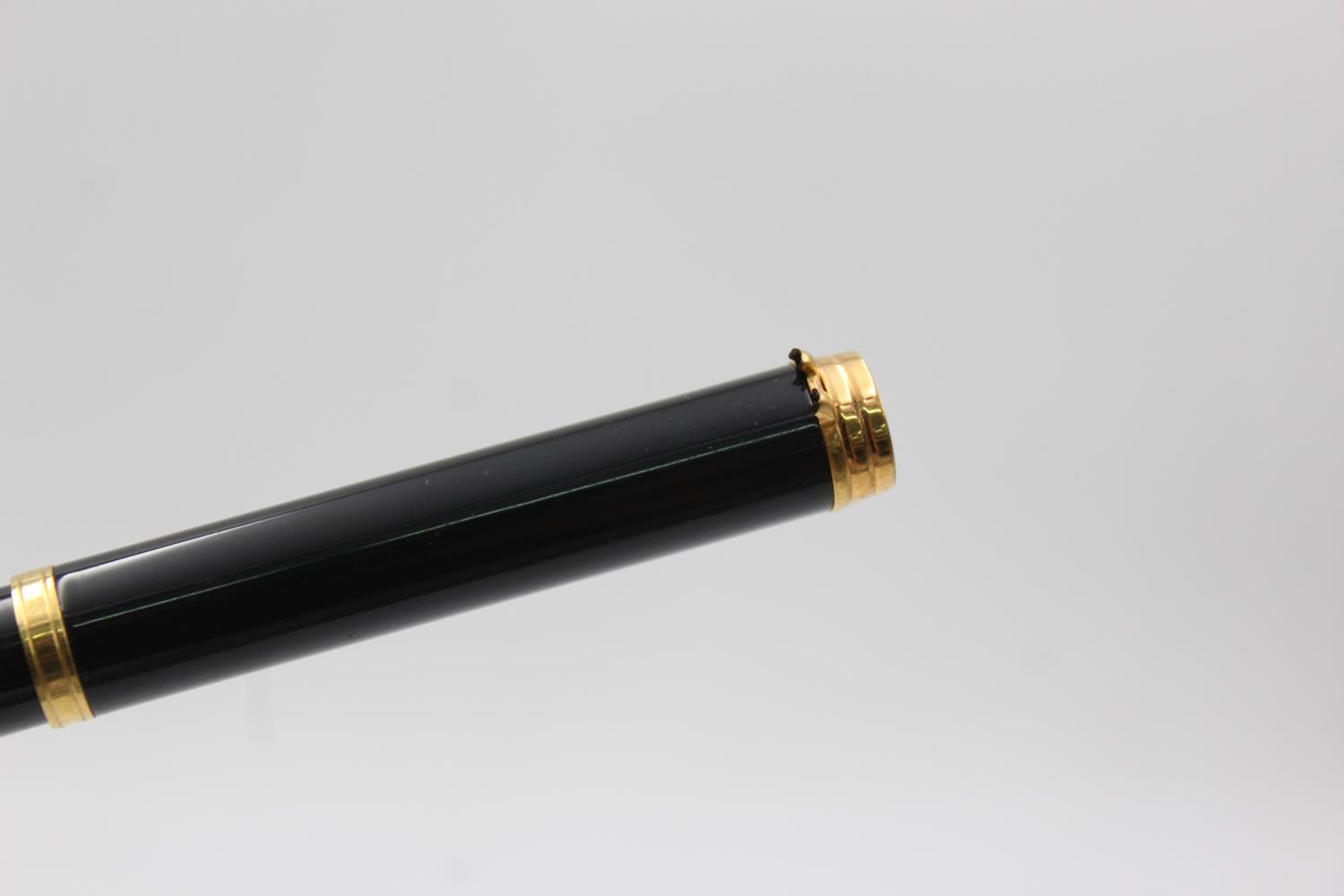 WATERMAN Black Lacquer FOUNTAIN PEN w/ 18ct Gold Nib WRITING WATERMAN Black Lacquer FOUNTAIN PEN - Image 5 of 5