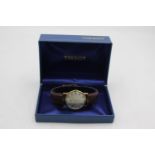 Vintage Gents TISSOT STYLIST 9ct GOLD WRISTWATCH HEAD Hand-Wind WORKING Boxed Vintage Gents TISSOT