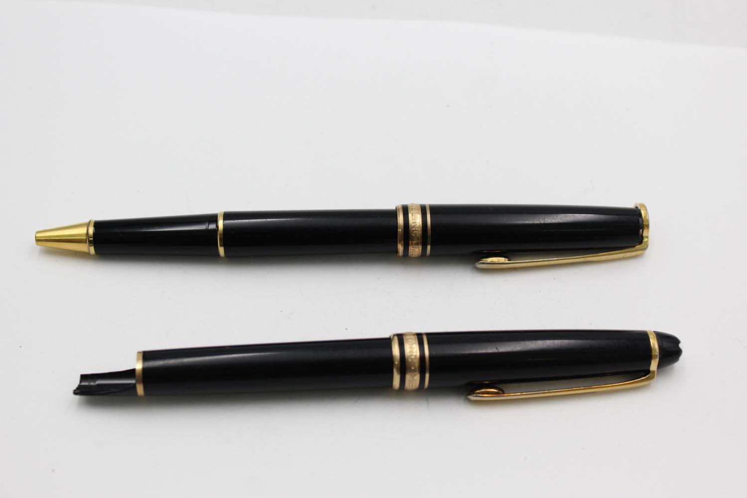 2 x Assorted MONTBLANC Meisterstuck Pens Inc Rollerball / Biro Etc SPARES, REPAIRS & PARTS In