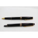 2 x Assorted MONTBLANC Meisterstuck Pens Inc Rollerball / Biro Etc SPARES, REPAIRS & PARTS In