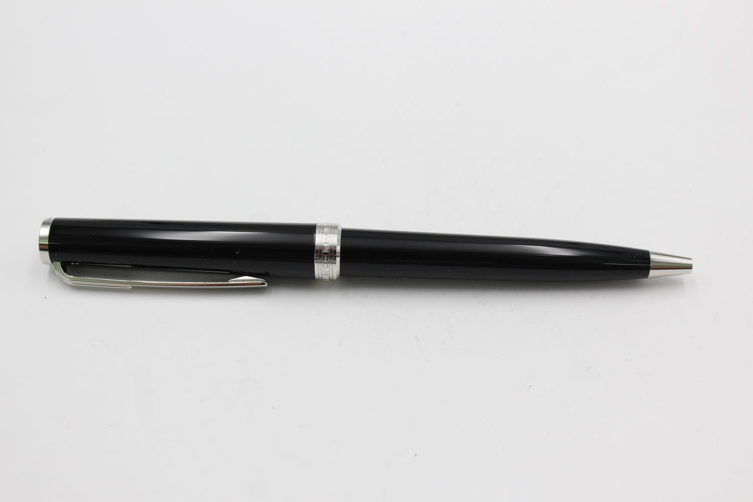 MONTBLANC Pix Black Resin Ballpoint Pen / Biro WRITING w/ Original Box MONTBLANC Pix Black Resin - Image 2 of 5