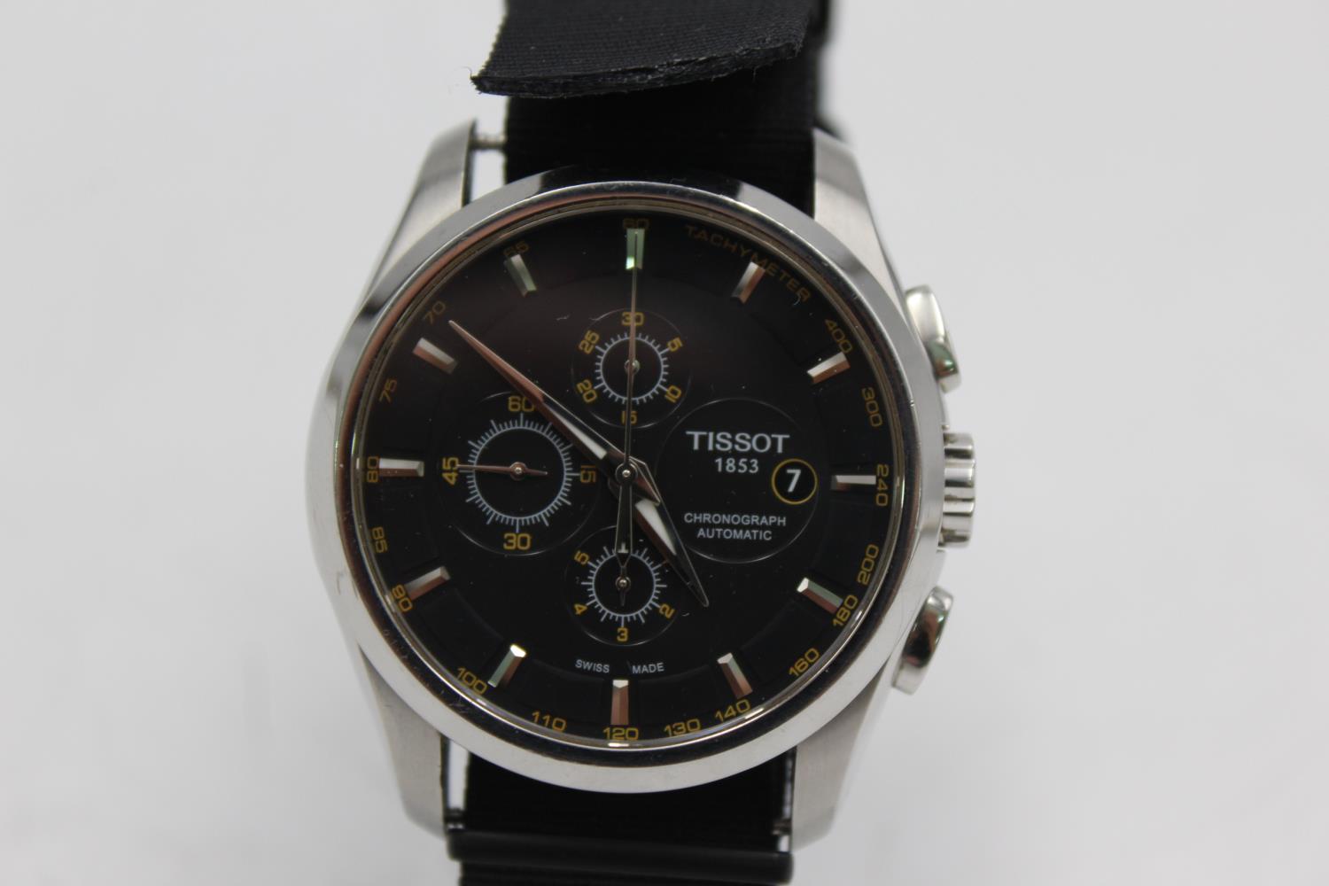 Gents TISSOT 1853 Mechanical Chronograph WRISTWATCH Automatic WORKING Gents TISSOT 1853 Mechanical - Bild 2 aus 4