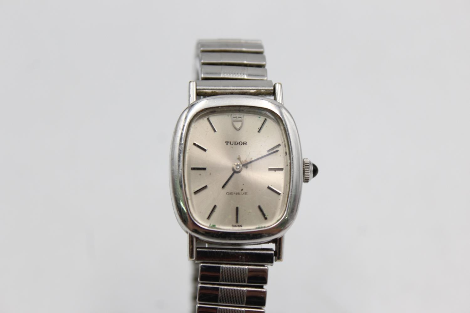 Vintage Ladies TUDOR GENEVE By ROLEX C.1970's WRISTWATCH Hand-Wind Vintage Gents TUDOR GENEVE By - Bild 2 aus 4