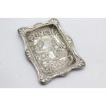 Antique Victorian 1870 Birmingham STERLING SILVER Punch & Judy Pin Dish (30g) Maker - Arthur &