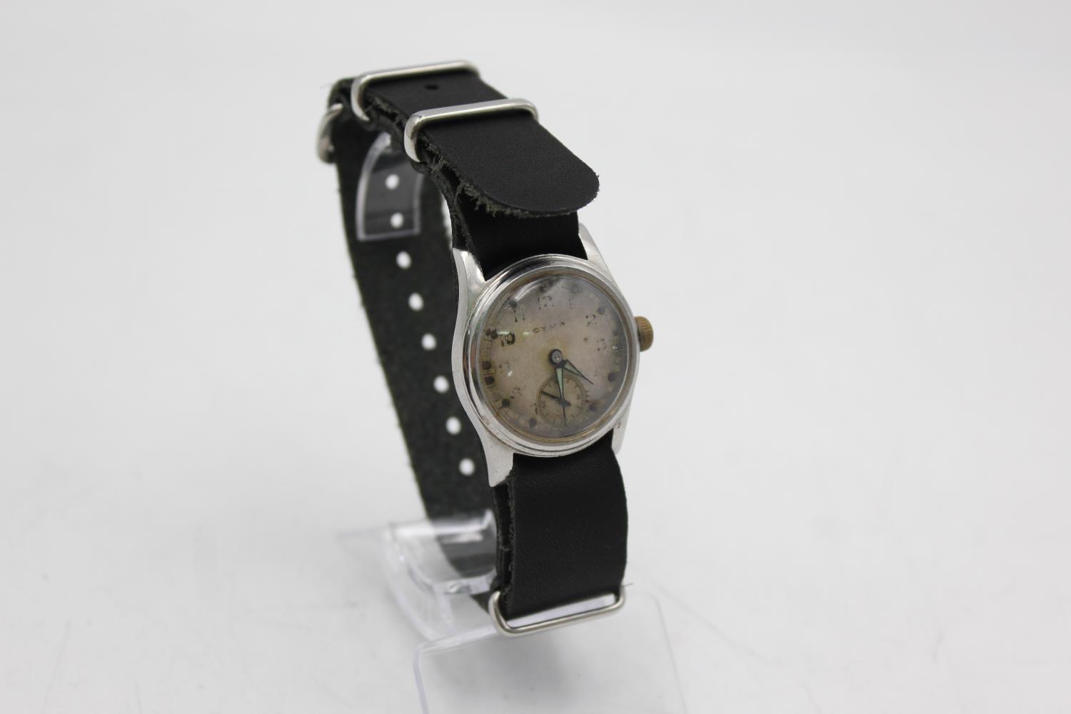 Vintage Gents CYMA A.T.P Military Issued WRISTWATCH Hand-Wind WORKING Vintage Gents CYMA A.T.P.