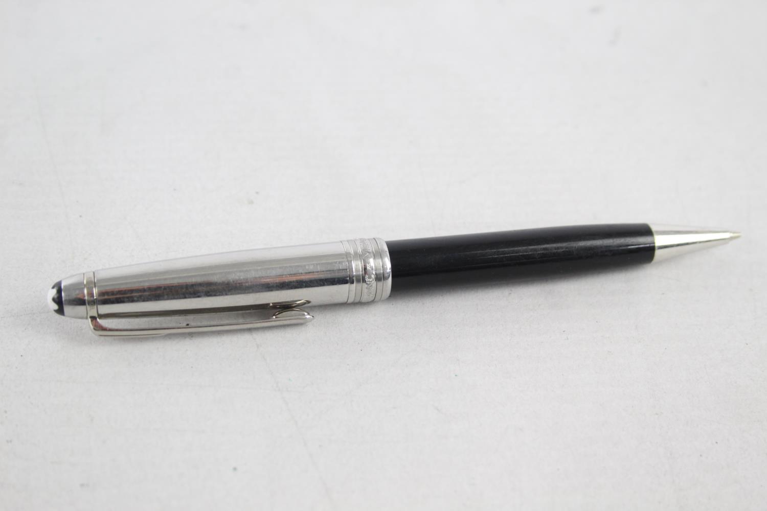 MONTBLANC Meisterstuck Black Mechanical PENCIL w/ Original Box UNTESTED BX1534993 In previously - Image 8 of 12