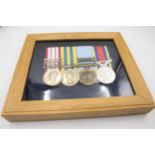 GVI-ER.II ROYAL NAVY Medal Group Inc Korea UN Medal, Naval General Service Etc