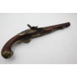 Antique Flintlock PISTOL Marked Kirk UNTESTED in antique condition Signs of use & age Please see