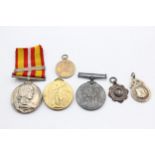 WW1 - Red Cross Medal Group Inc Pair To S19893 PTE A.Robertson - Gordons Etc In vintage condition