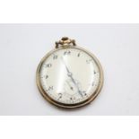 Vintage Gents CYMA Rolled Gold Open Face POCKET WATCH Hand-Wind WORKING 62g Vintage Gents CYMA Roll