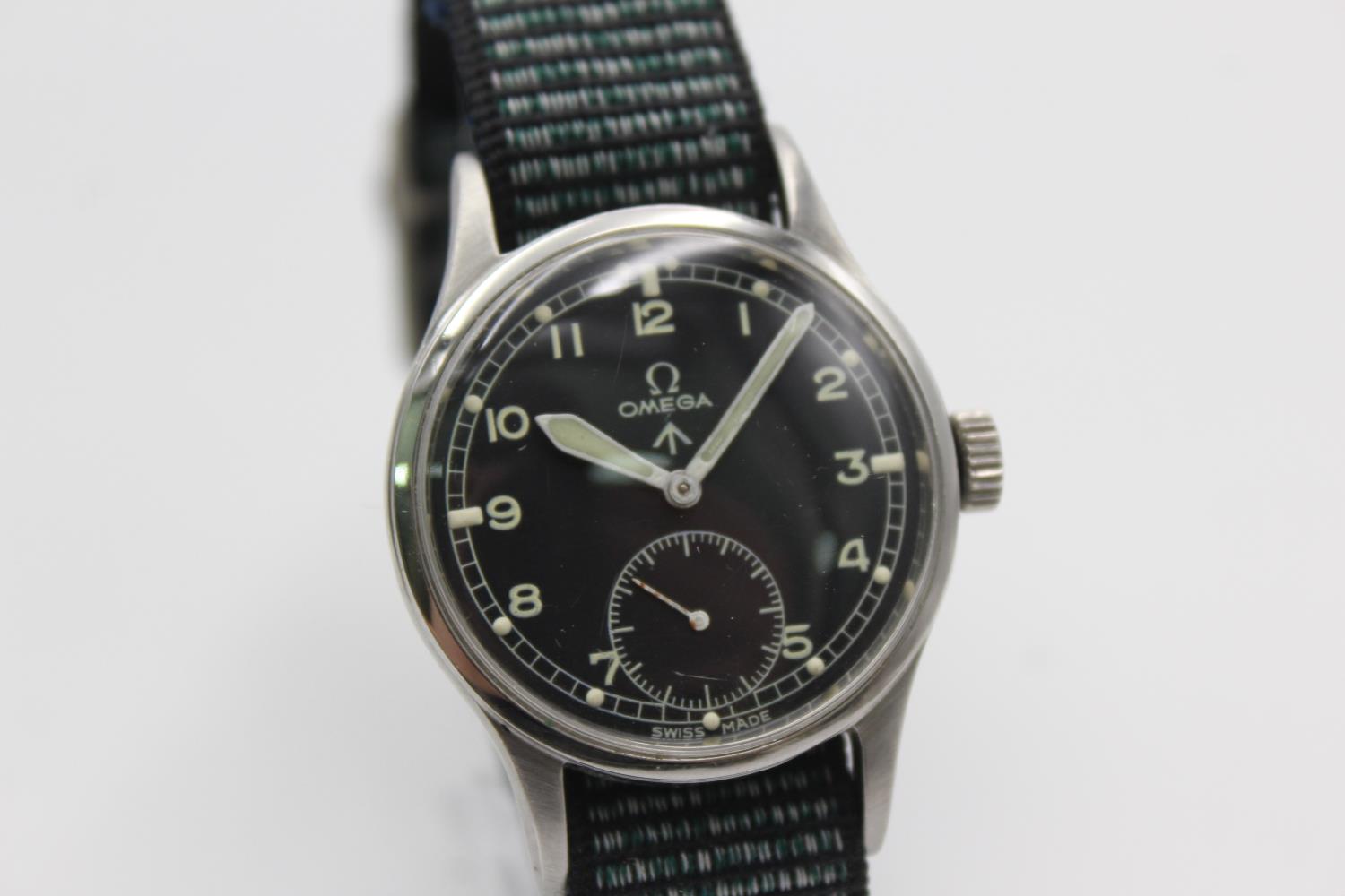 Vintage Gents OMEGA Military Issued WRISTWATCH Hand-Wind WORKING Vintage Gents OMEGA Military Issu - Image 3 of 7