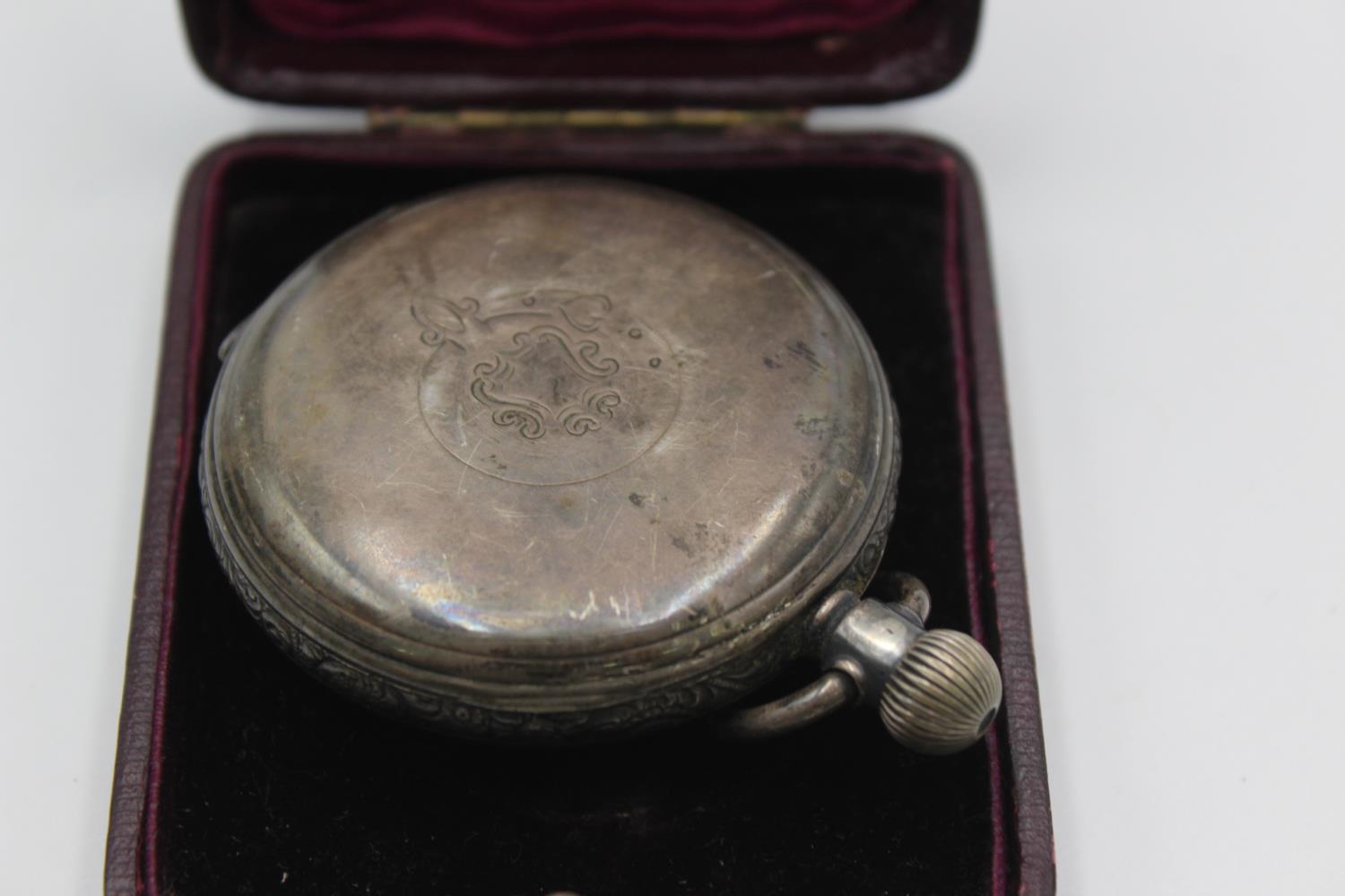 Vintage Gents Thos Russel & Son Silver Plated POCKET WATCH Hand-Wind (110g) Vintage Gents Thos Russ - Image 5 of 5