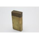 DUNHILL Rolagas Gold Plate Lacquer Cigarette LIGHTER (82g) UNTESTED In previously owned condition