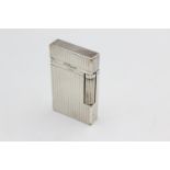 S.T DUPONT Paris Silver Plated Cigarette LIGHTER - 18CEN15 (111g) UNTESTED In previously owned