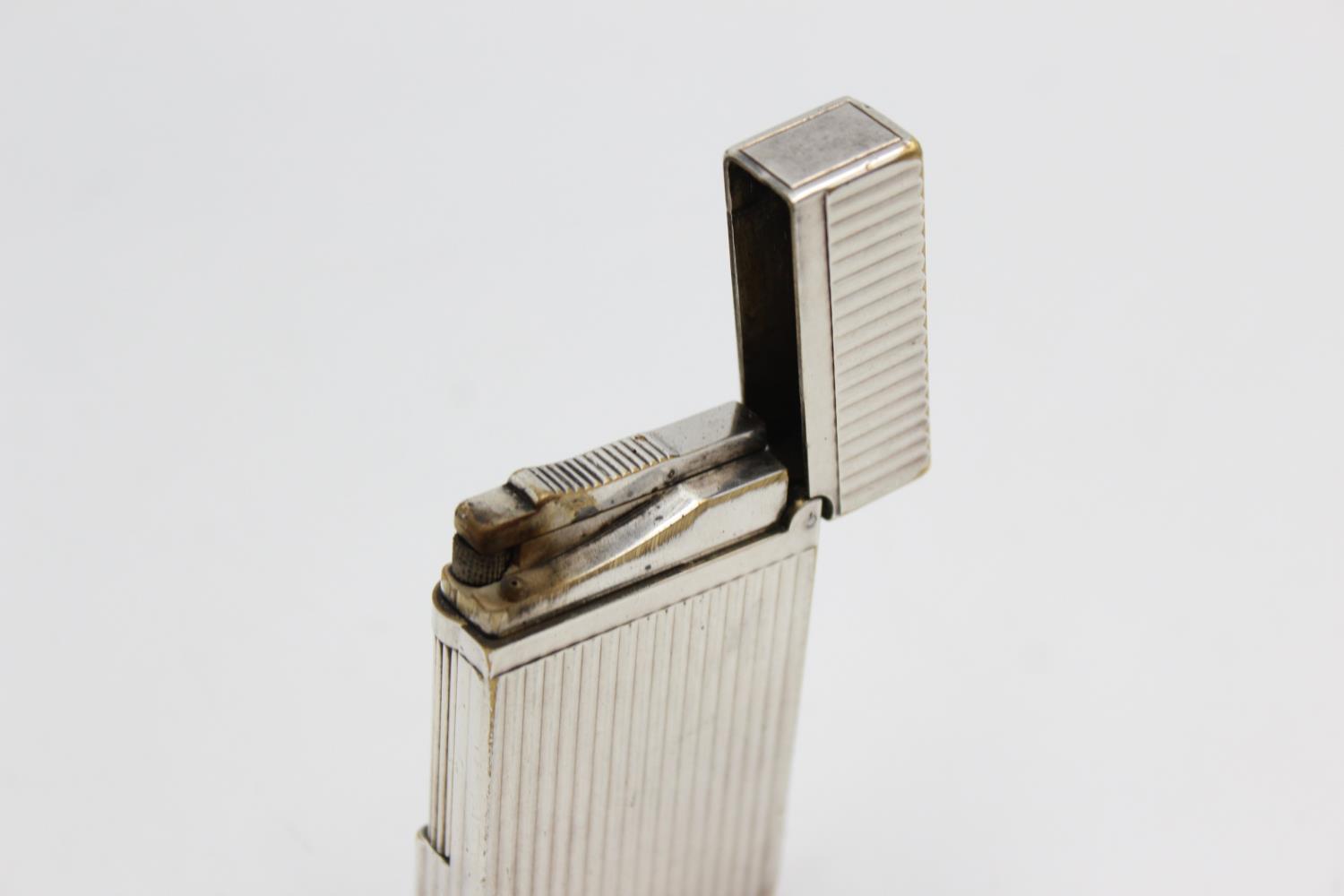 S.T DUPONT Paris Silver Plated Cigarette LIGHTER - 18CEN15 (111g) UNTESTED In previously owned - Image 3 of 4