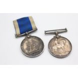 2 x GV - ED VII Navy Medal Named Inc War To 350015 G.R Yates M.A.A R.N Etc Inc War To 350015 G.R