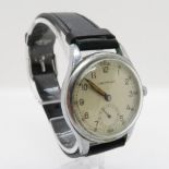 LOENIDAS ATP gent's vintage WWII era Military Issue wristwatch hand wind requires service screw down