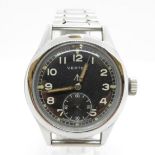 Vertex WWW Dirty Dozen Gents WWII era military issued w/watch. Vertex signed dial and 15 jewel