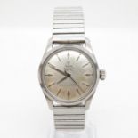 Tudor Oyster Royal by ROLEX gent's vintage wristwatch hand wind working signed Rolex crown and